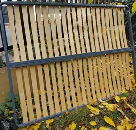 Sommier à lattes en bois 140X190