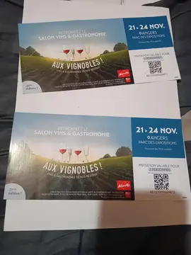 salon des vin, invitations