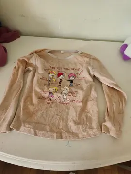 haut de pyjama 4 ans