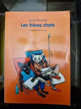 Livre pour enfant "Les frères chats" d'Agnès Desarthe