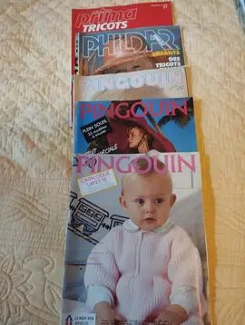 magazines modèles tricot