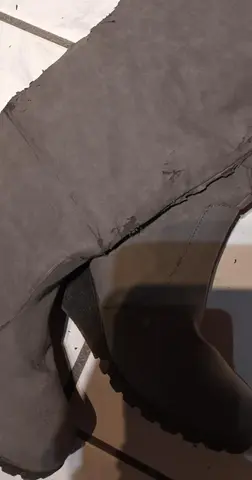 Bottes fourrées talons compensés