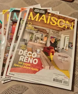 Magazines MAISON CREATIVE de Juillet 2023 à Octobre 2025