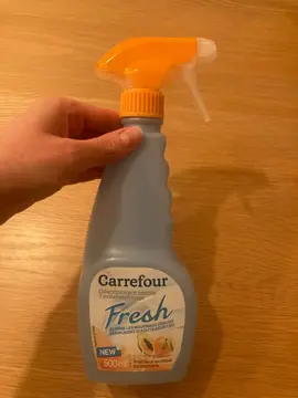 désodorisant textile entamé