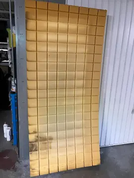 Matelas mousse 90x180 cm pour lit ou récupération de la mousse