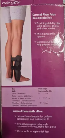 orthèse stabilisatrice de cheville