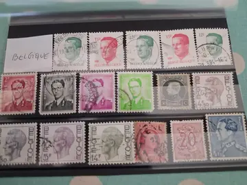 Timbres BELGIQUE