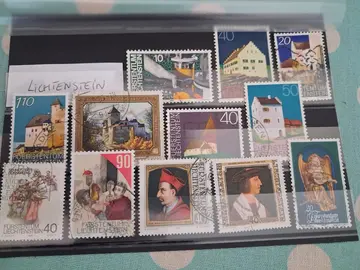 Joli lot timbres LICHTENSTEIN