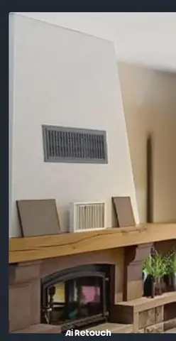 Cheminée avec insert