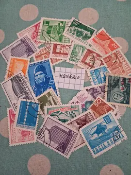 Timbres joli lot HONGRIE