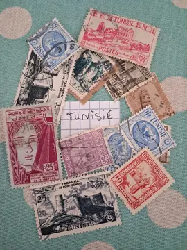 Timbres anciens TUNISIE