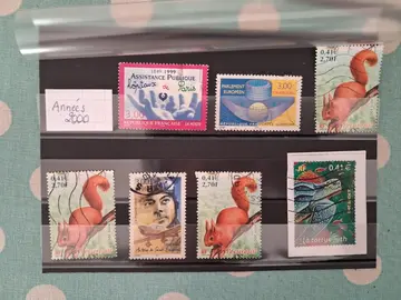 Timbres FRANCE Années 2000