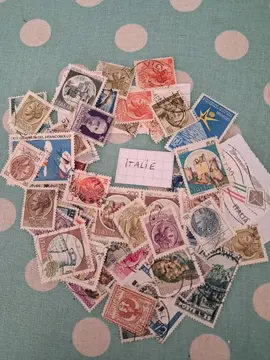 Timbres joli lot ITALIE