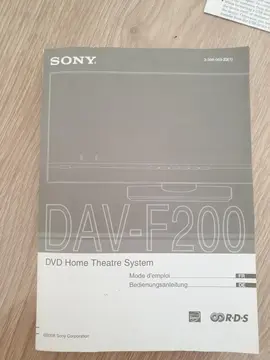 ensemble home cinéma Sony DAV-F200