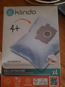 4 sacs d aspirateurs