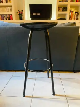 tabouret bar haut noir Alinéa