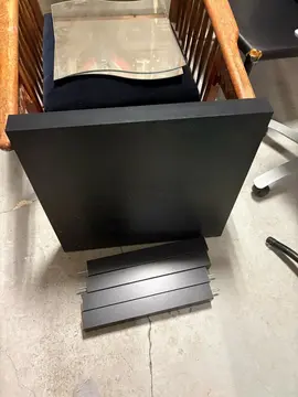 table noir basse IKEA