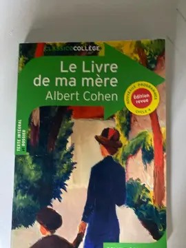 le livre de ma mère
