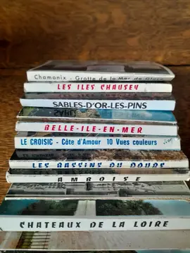 petits livrets touristiques anciens