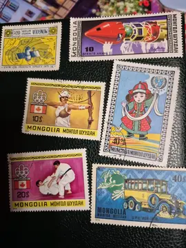 timbres mongolie lot 2. 14 .11.25