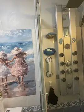 Tour de douche sans flexible et sans douchette