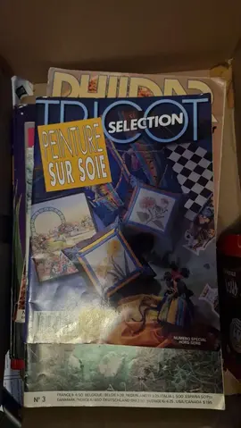 revue peinture sur soie