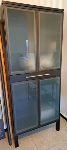 vitrine idéale marron