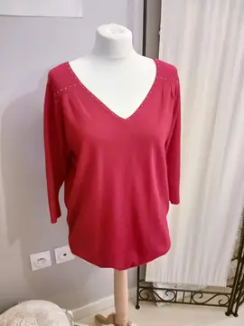 pull rouge T3