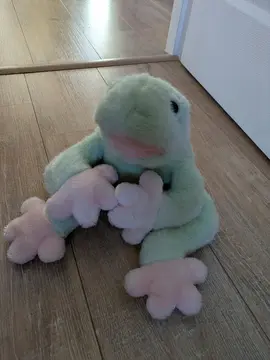 peluche grenouille
