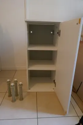 Petite étagère de salle de bain