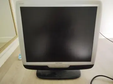 ecran ordinateur 48cm de diagonale avec son cable alimentation