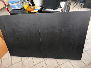 table noire + chaises