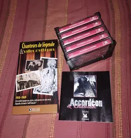 Donne 5 cassettes "accordéon et chanson"" neuves
