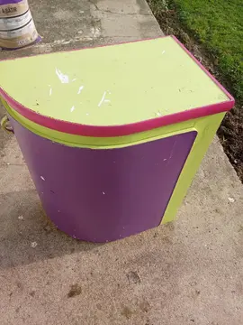 meuble arrondi de bout de meuble