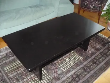 Table basse années 1980