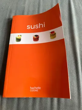 livre de recettes de sushis