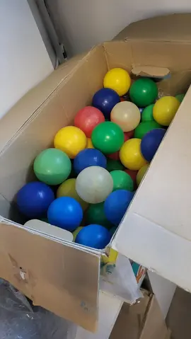 Balles de jeu plastique