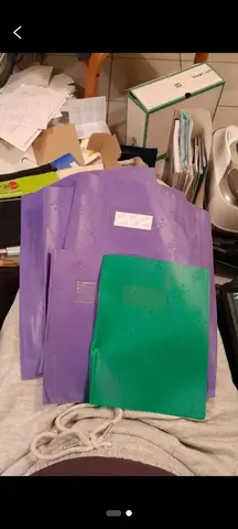 2 proteges cahier petit format