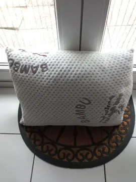 oreiller rectangulaire bambou