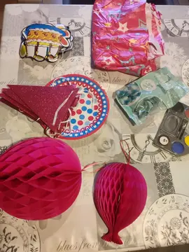 set deco anniversaire