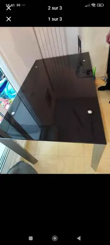 donne table en verre