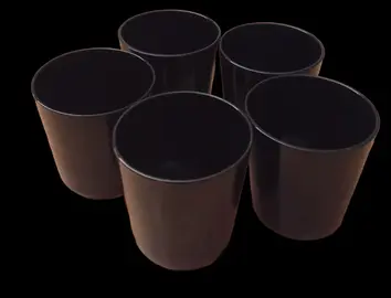 Tasses à café (Noires)