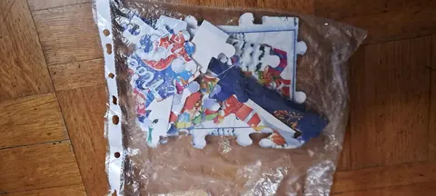 puzzle kinder d'un calendrier de l'avent 2024