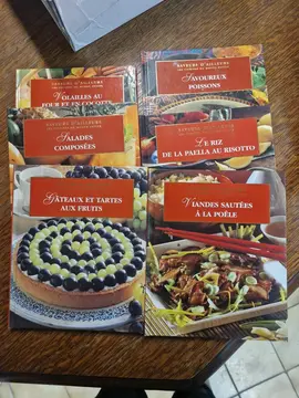 6 livres cuisine