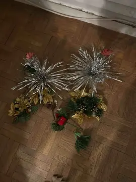 Lot de décorations de table de Noël