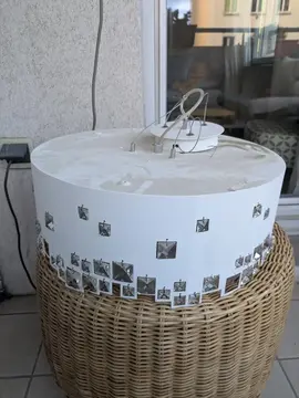 Suspension 40cm diam avec cristaux