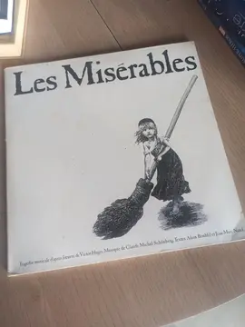 Vinyle de la comédie musicale Les Misérables