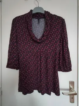 Haut tunique prune Naf Naf - M