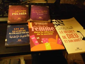 6 livres sur la religion musulmane