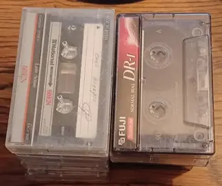 Lot de 10 cassettes audio